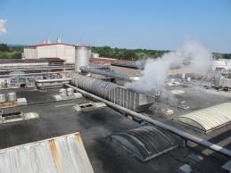 Spraytunnel Type EST in a paper factory in Austria